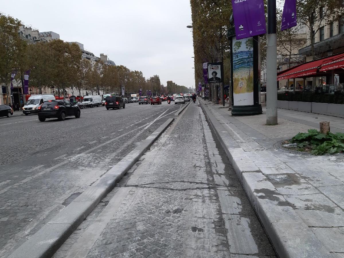 Image du compteur33 avenue des Champs Elysées NO-SE